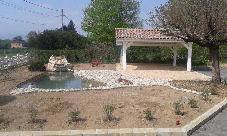 Création de bassins à Fareins et sa région. Jardin Décor